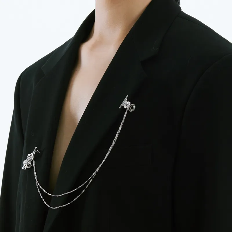 Juunngle Lab Body Chains Unisex White Gold-1