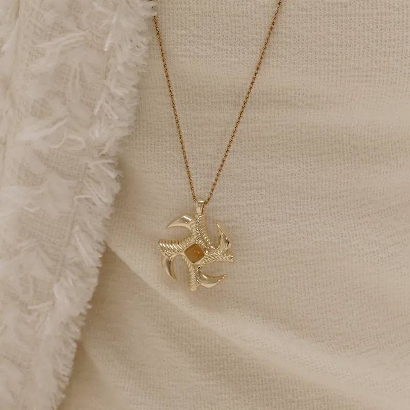 Juunngle Lab Gold Plated Copper Necklaces Women's-2