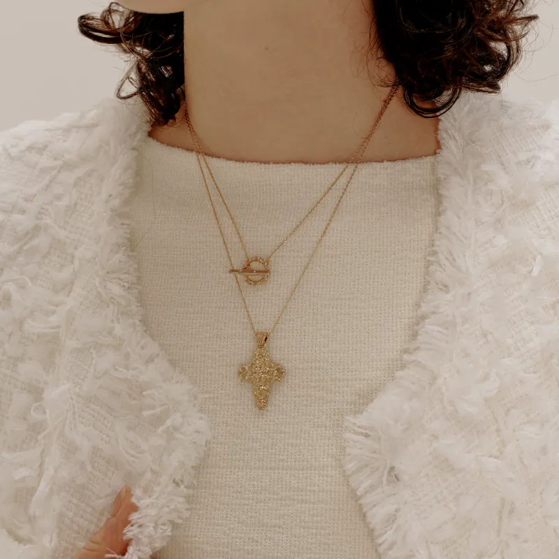 Juunngle Lab Gold Plated Copper Necklaces Women's-1