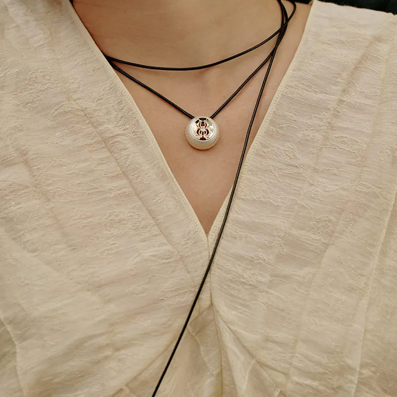 Juunngle Lab 925 Sterling Silver Necklaces Women's-4