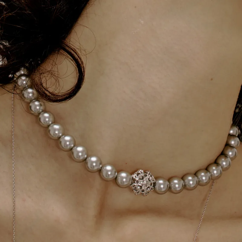 Juunngle Lab Artificial Pearl Necklaces Women's-3