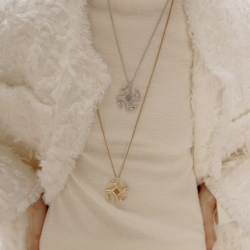Juunngle Lab Gold Plated Copper Necklaces Women's-1