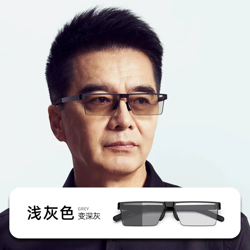 MID Plate And Metal Square Sunglasses Unisex Black-3