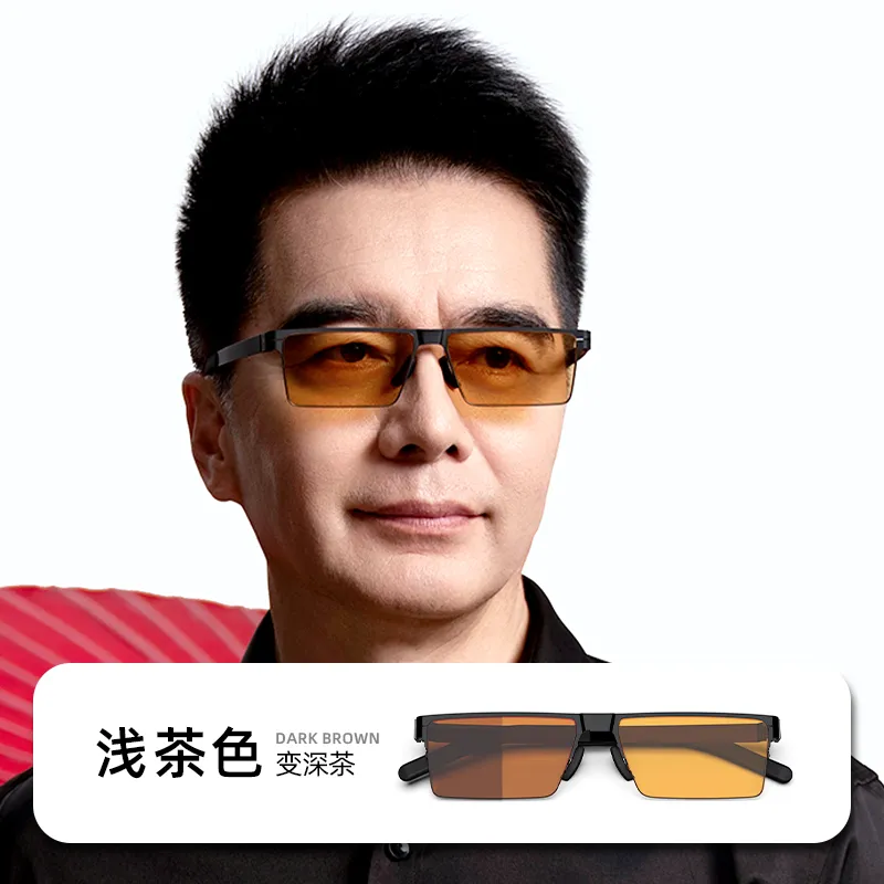 MID Plate And Metal Square Sunglasses Unisex Black-4
