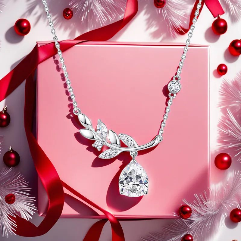 CIGA LONG 925 Sterling Silver Necklaces Women's-3