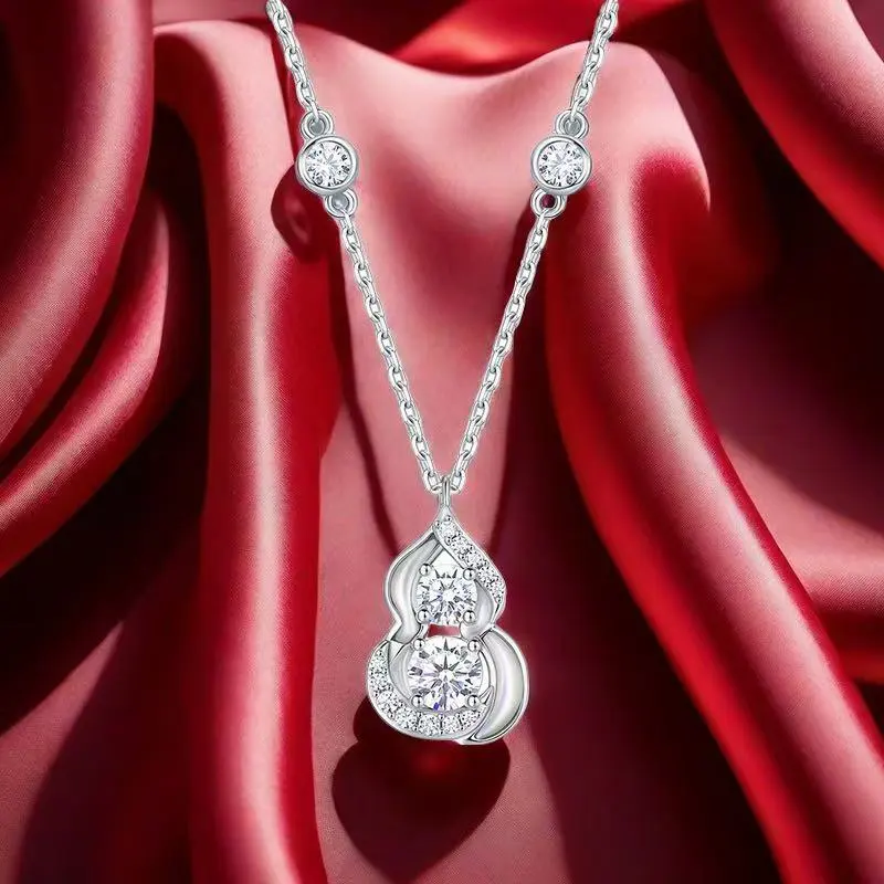 CIGA LONG 925 Sterling Silver Necklaces Women's-2