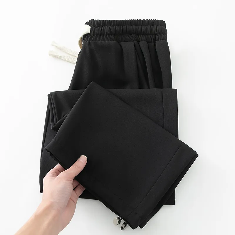 APUNCHLINEWORKSHOP Summer Students Thin Casual Pants Unisex-4
