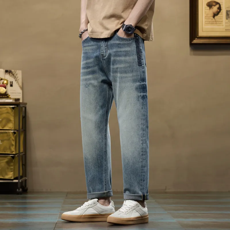 APUNCHLINEWORKSHOP Jeans Men's Blue-2