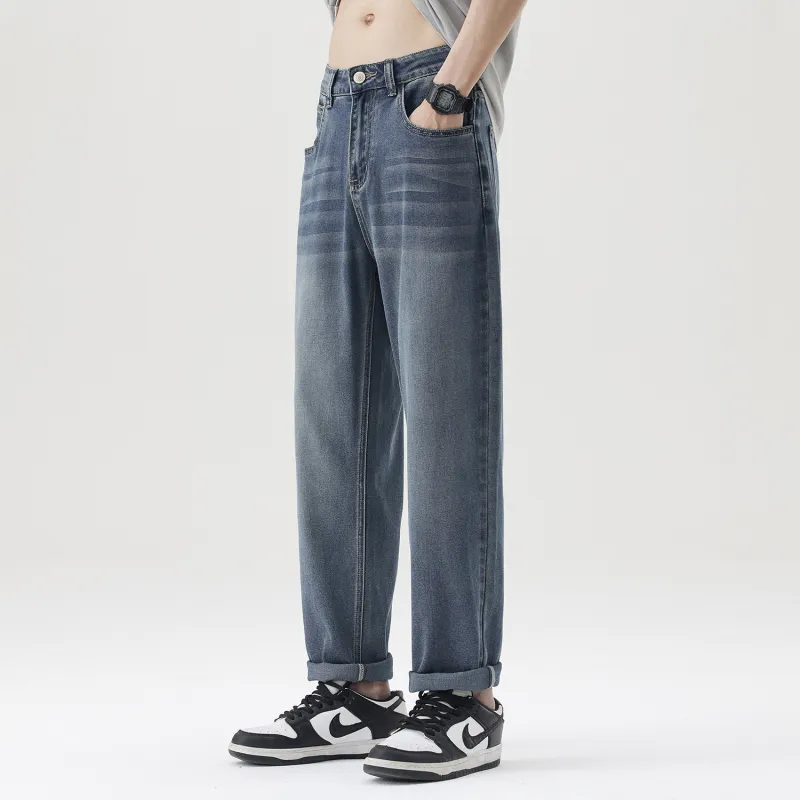 APUNCHLINEWORKSHOP Spring And Summer Jeans Men's-3