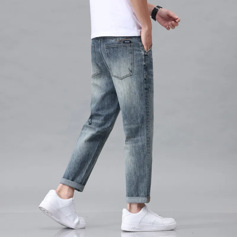 APUNCHLINEWORKSHOP Jeans Men Blue-5