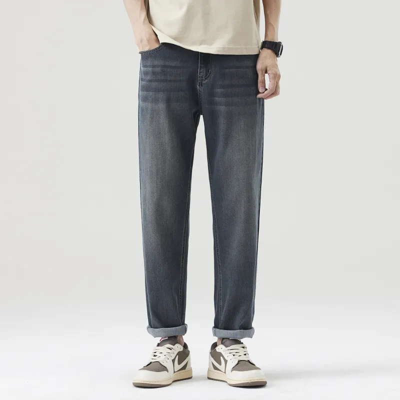 APUNCHLINEWORKSHOP Spring And Summer Jeans Men's-8
