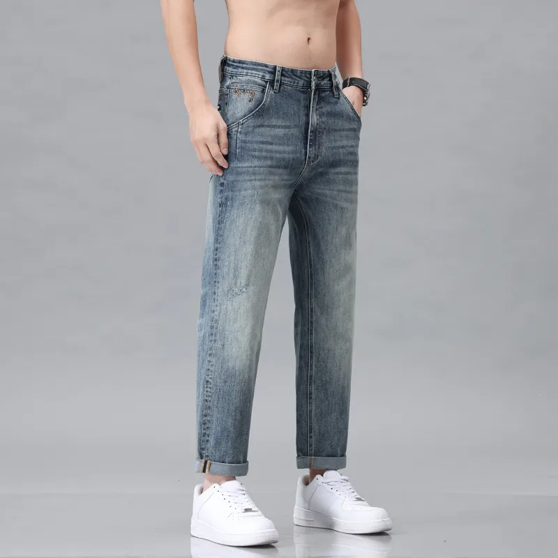 APUNCHLINEWORKSHOP Jeans Men Blue-6