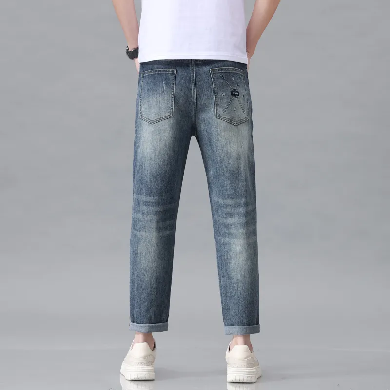 APUNCHLINEWORKSHOP Jeans Men Blue-5