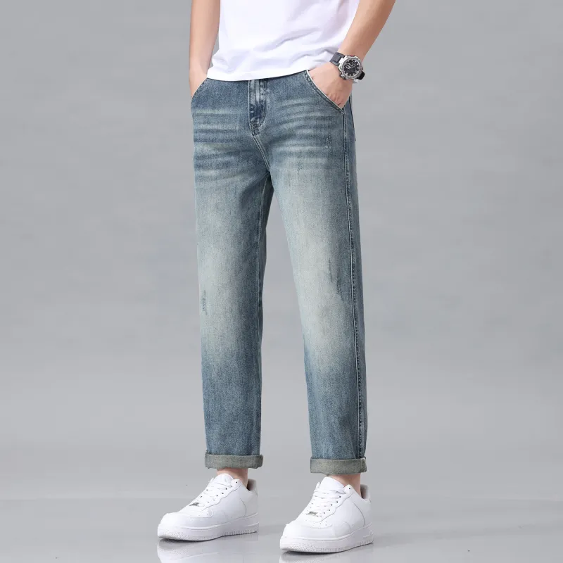 APUNCHLINEWORKSHOP Jeans Men Blue-4
