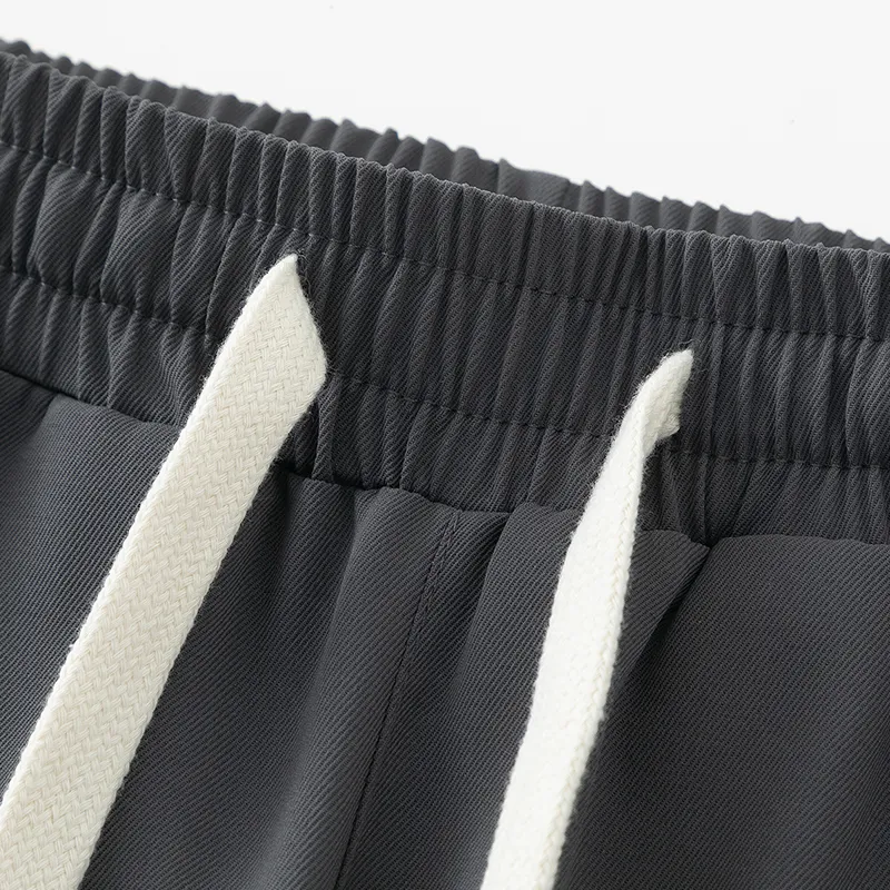 APUNCHLINEWORKSHOP Summer Students Thin Casual Pants Unisex-12