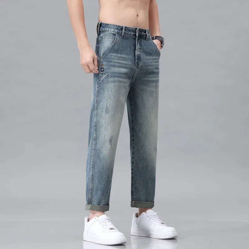 APUNCHLINEWORKSHOP Jeans Men Blue-3
