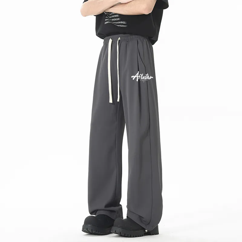 APUNCHLINEWORKSHOP Summer Students Thin Casual Pants Unisex-8