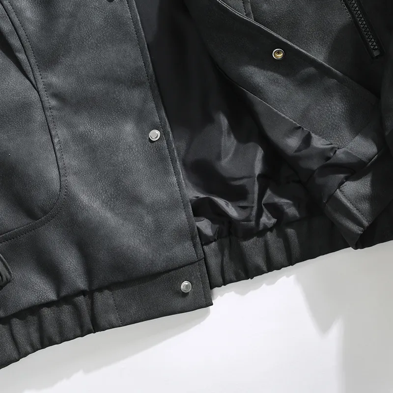 APUNCHLINEWORKSHOP Leather Jacket Unisex-4