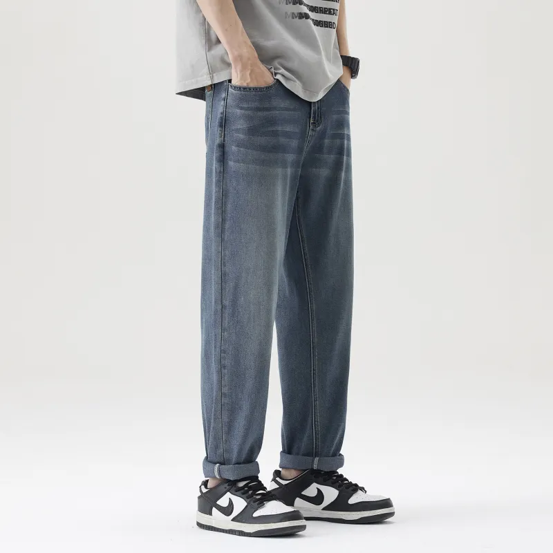 APUNCHLINEWORKSHOP Spring And Summer Jeans Men's-4