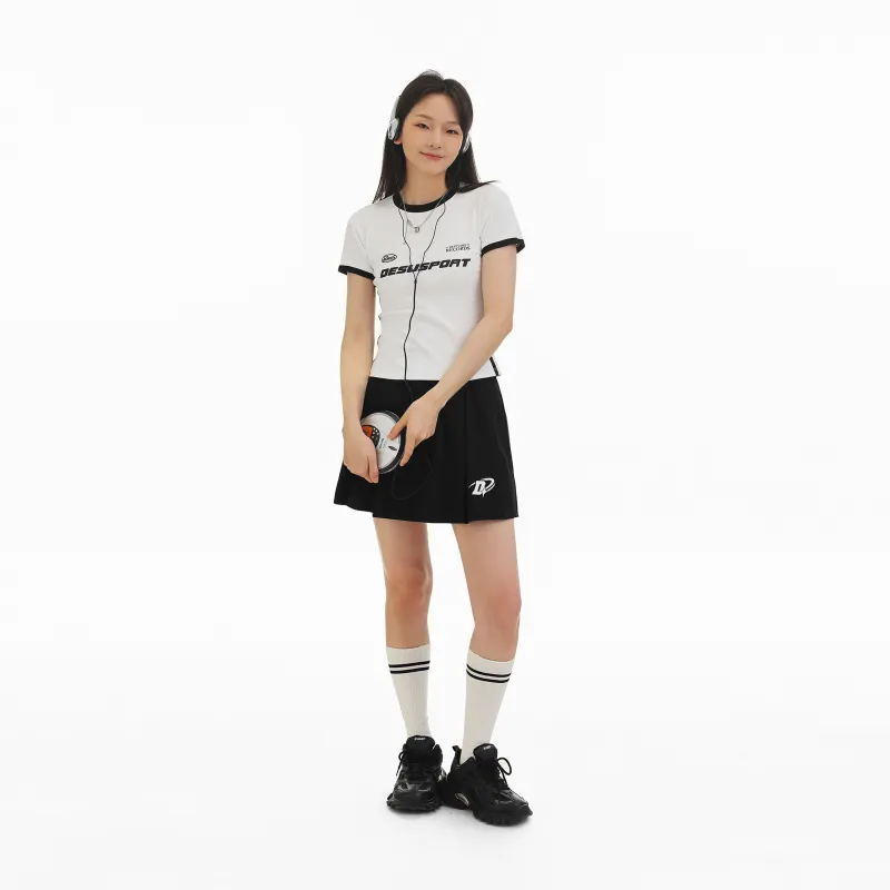 DESSUU T Shirts Women's White-2