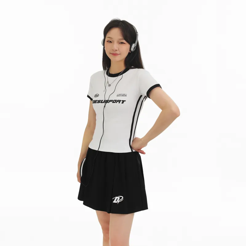 DESSUU T Shirts Women's White-1