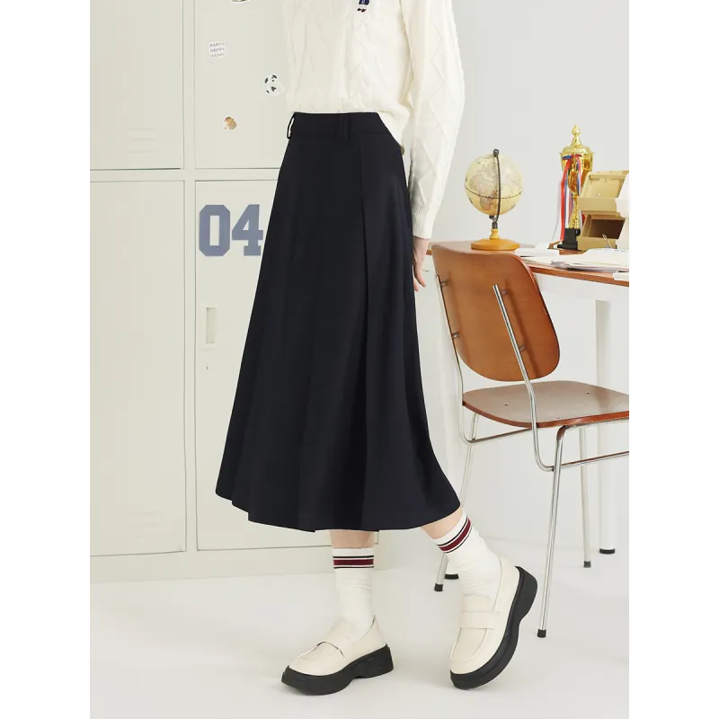 DESSUU Casual Long Skirts Women's-10
