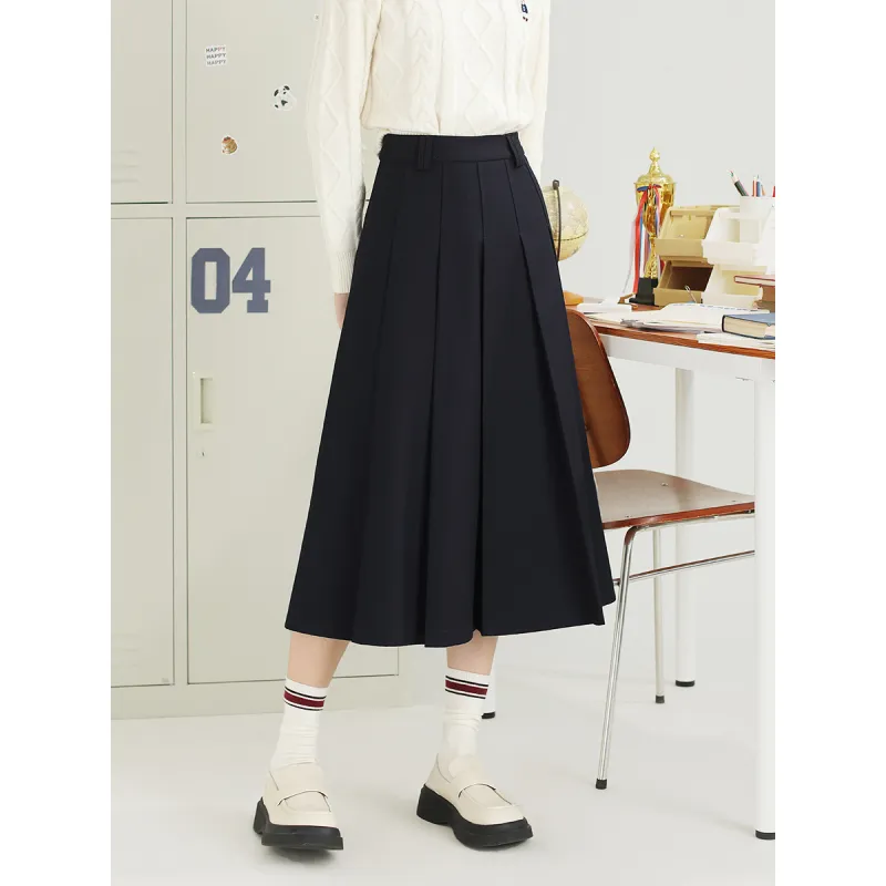 DESSUU Casual Long Skirts Women's-9