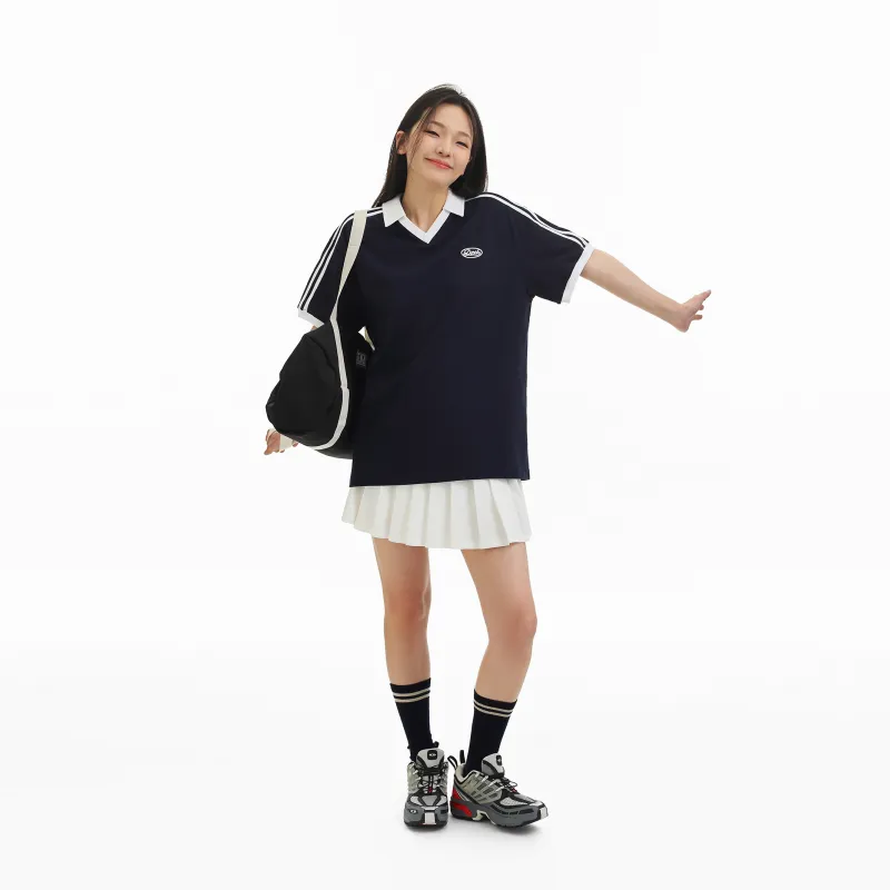 DESSUU Regular T Shirt Women's Navy Blue-2