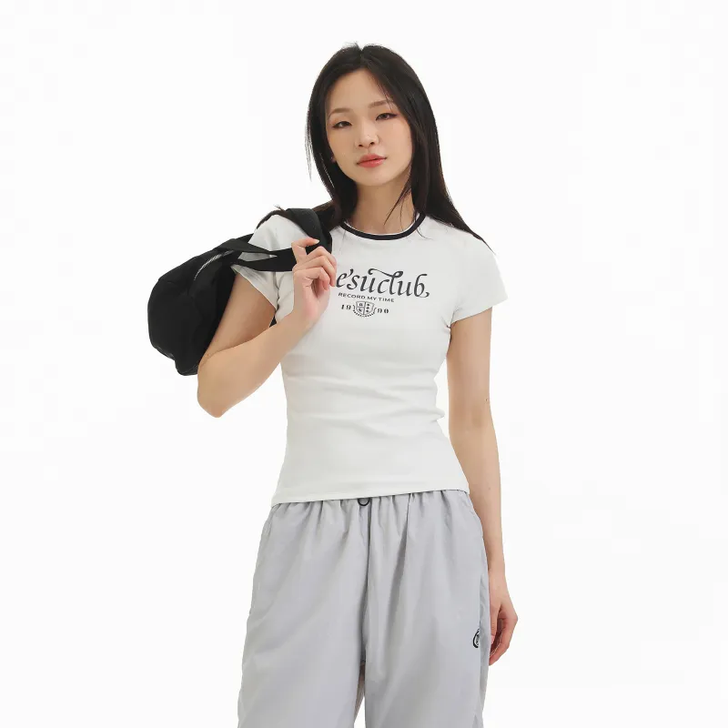 DESSUU T Shirts Women's White-3