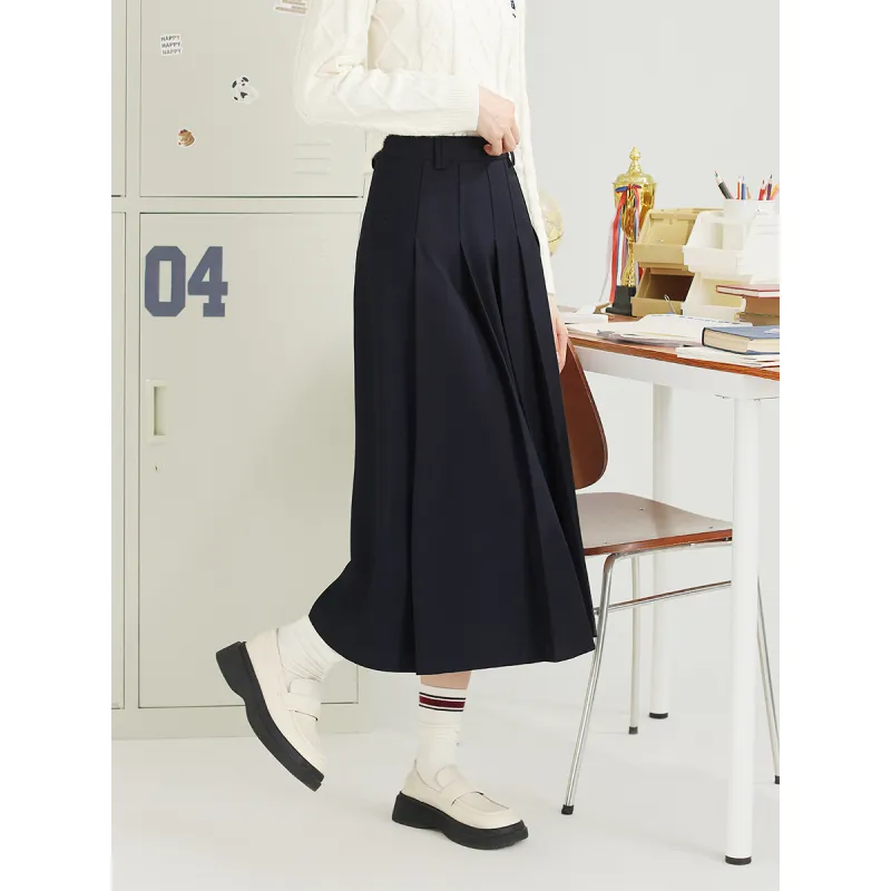 DESSUU Casual Long Skirts Women's-8