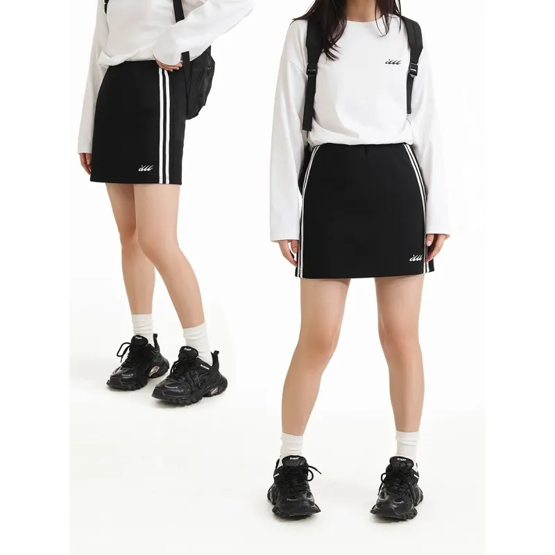 DESSUU Casual Bodycon Skirt Women's-4