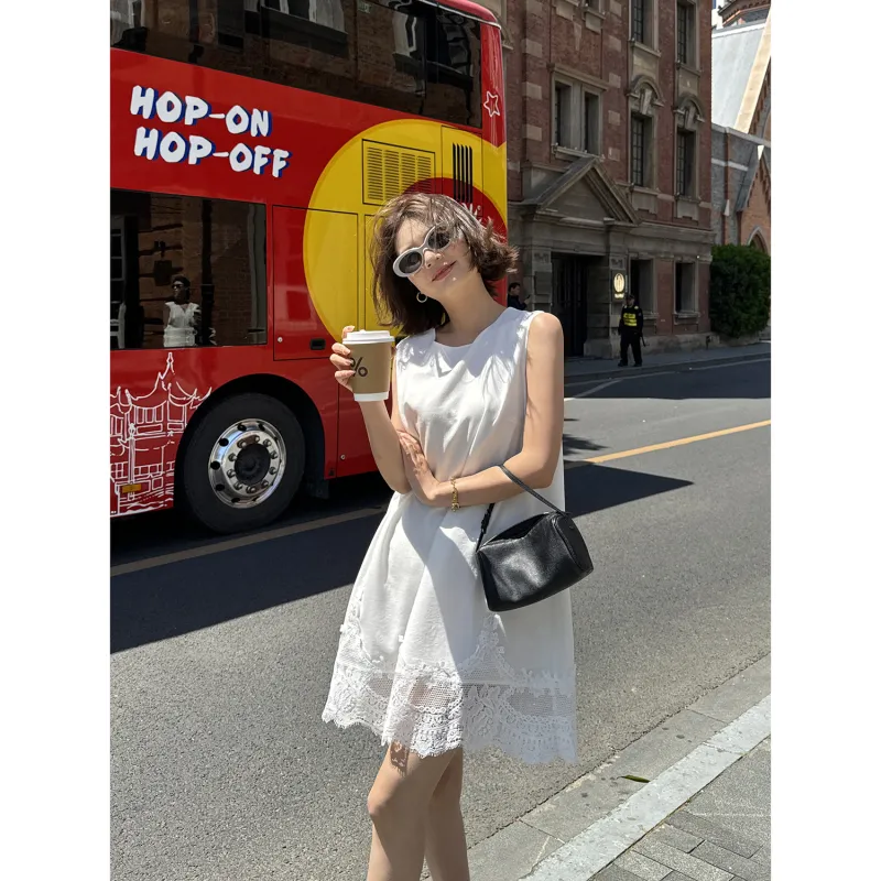 Le Alfashionline Sleeveless Dress Women's-5