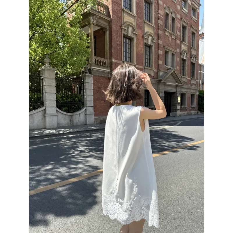 Le Alfashionline Sleeveless Dress Women's-7