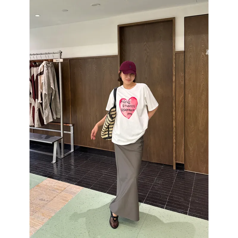Le Alfashionline Casual Long Skirt Women's-3