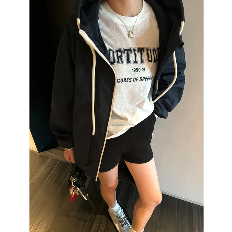 Le Alfashionline Waterproof And Windproof Windbreaker Jacket Women's-1