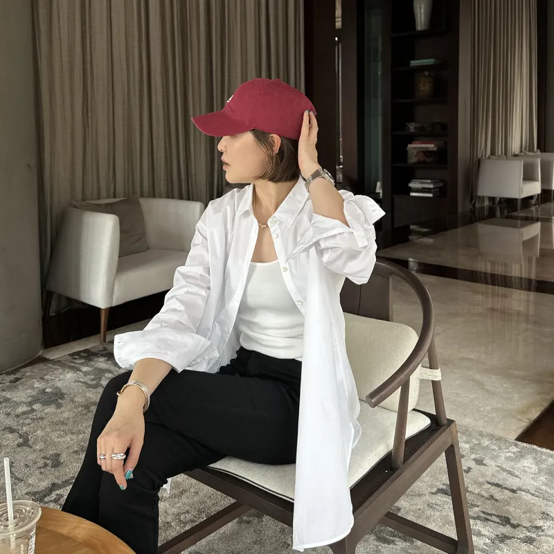 Le Alfashionline Shirt Women's White-2