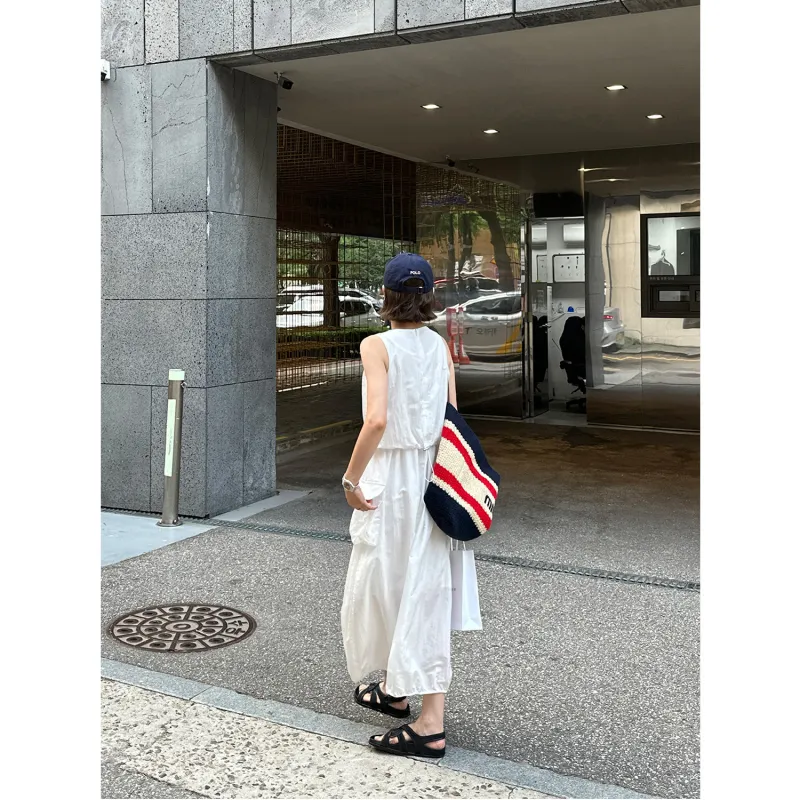Le Alfashionline Sleeveless Dresses Women's-8