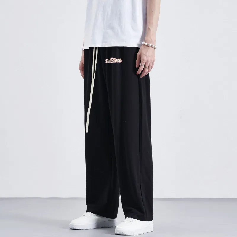 FANBIOU Casual Pants Unisex Black-4
