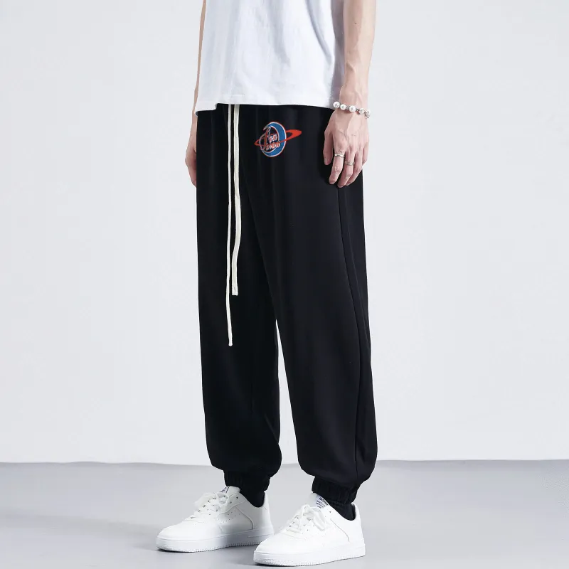 FANBIOU Casual Pants Unisex Black-4