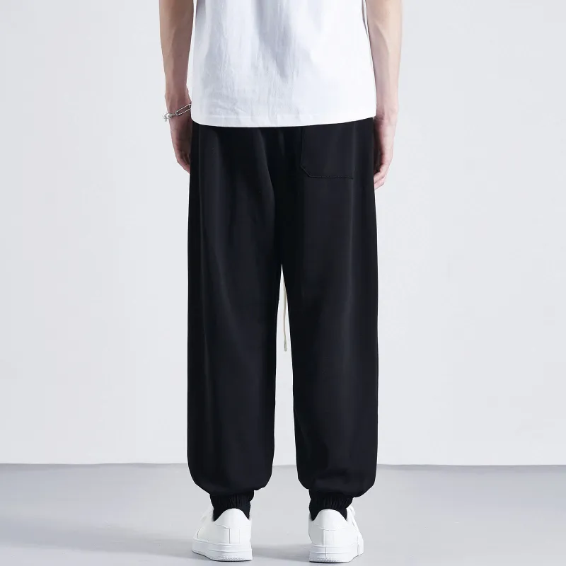 FANBIOU Casual Pants Unisex Black-4