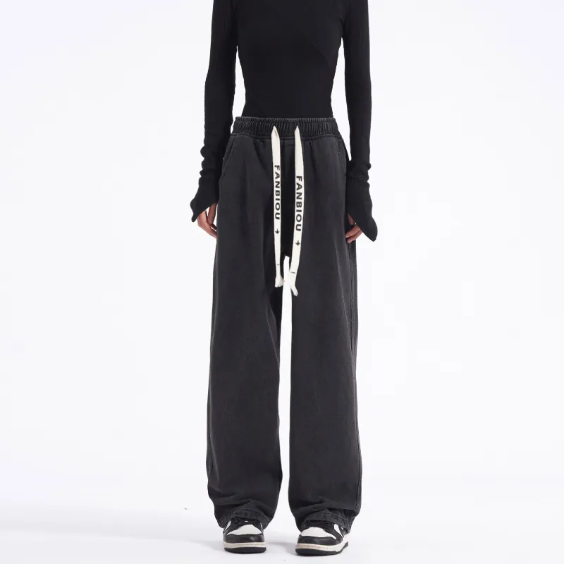 FANBIOU Jeans Unisex-2