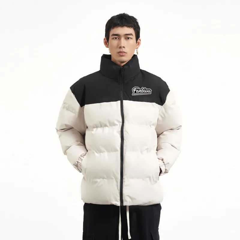 FANBIOU Autumn And Winter Season Puffer Jacket Coat Unisex-2
