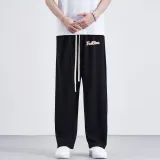 FANBIOU Casual Pants Unisex Black