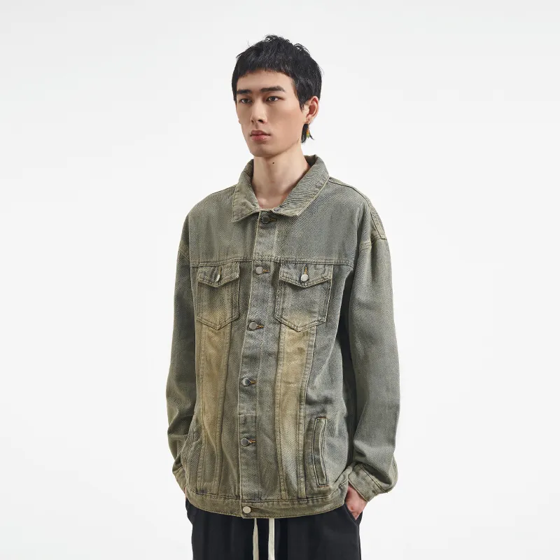 FANBIOU Jackets Unisex Yellow Mud-5