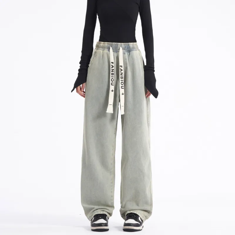FANBIOU Jeans Unisex-2
