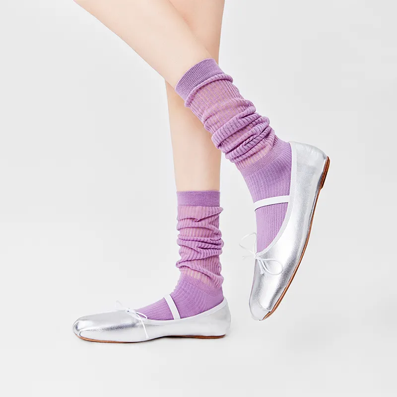 ALMOND ROCKS Knee High Socks Women's-3