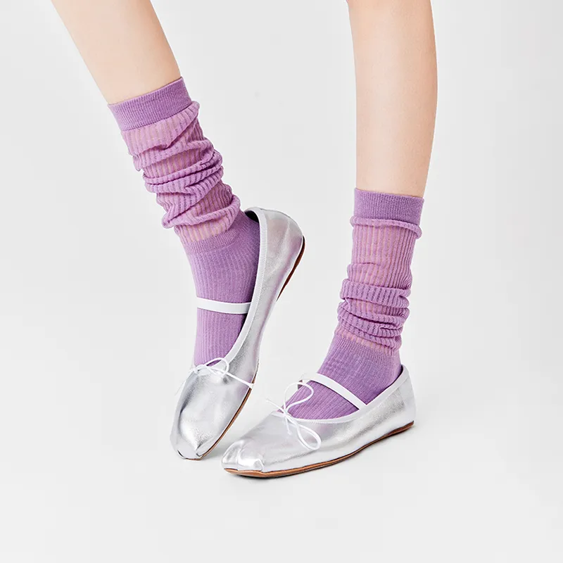 ALMOND ROCKS Knee High Socks Women's-2