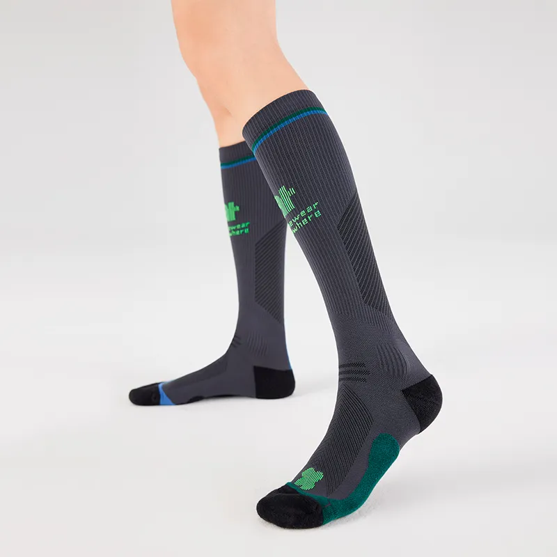 ALMOND ROCKS Knee High Socks Unisex 1 Pack-6