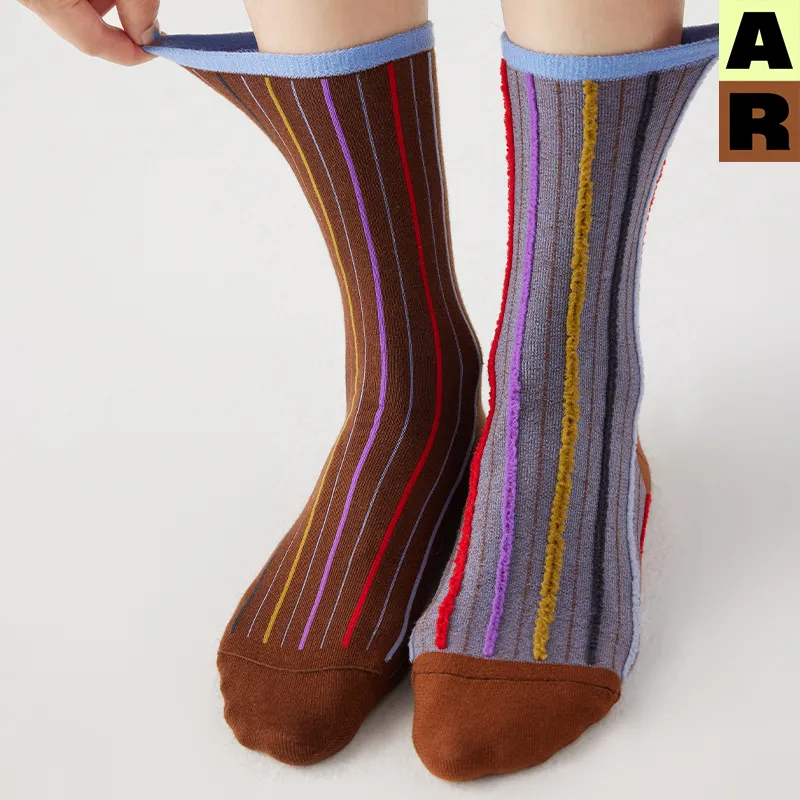 ALMOND ROCKS Women's Mid Calf Socks-6