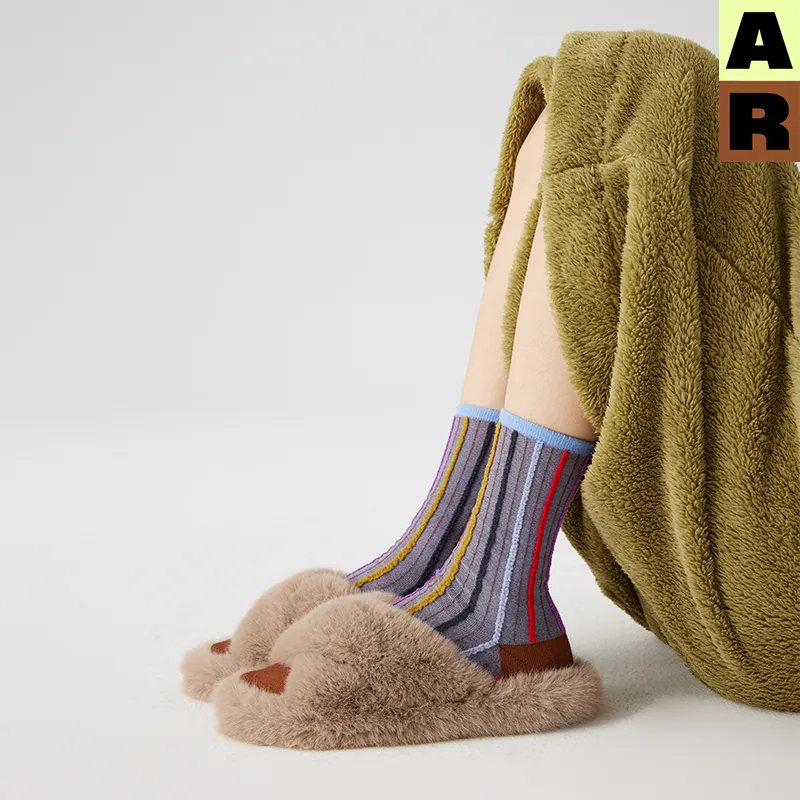 ALMOND ROCKS Women's Mid Calf Socks-7